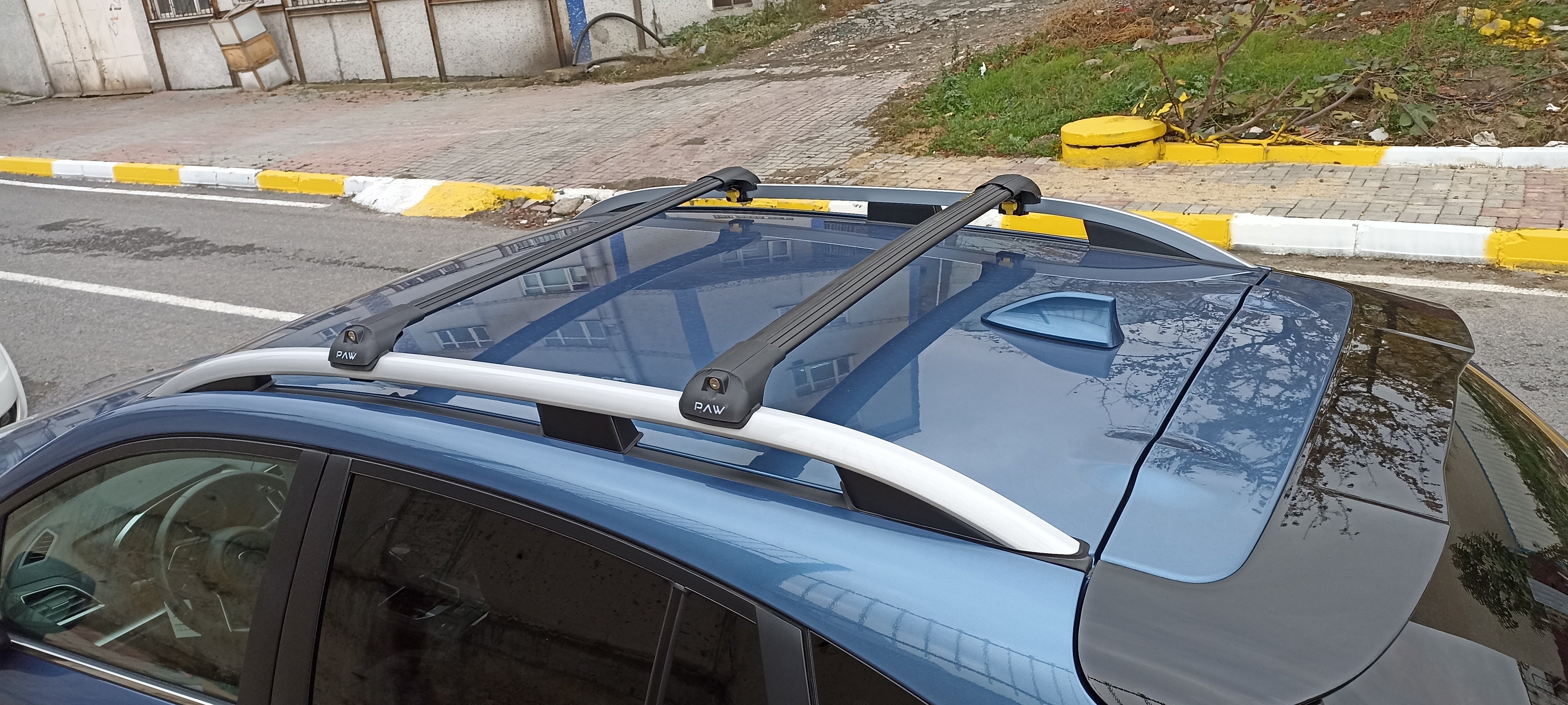 For Subaru XV 2012-17 Roof Rack Cross Bars Metal Bracket Raised Rail Alu Silver For Subaru XV 2012-17 Roof Rack Cross Bars Metal Bracket Raised Rail Alu Silver
